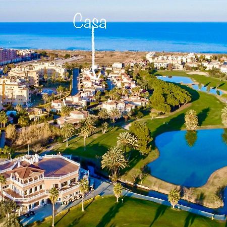 Villa Con Jardin En Oliva Nova Golf A 100M De La Playa Extérieur photo