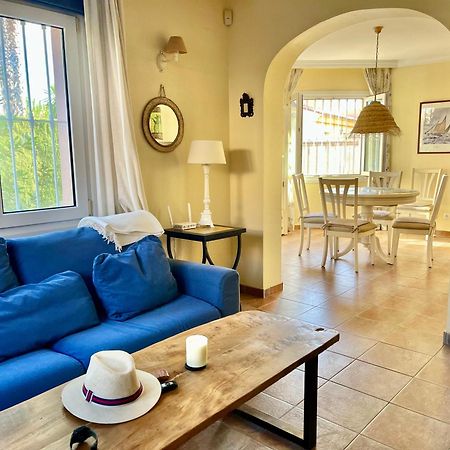 Villa Con Jardin En Oliva Nova Golf A 100M De La Playa Extérieur photo
