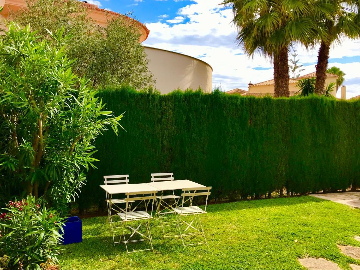Villa Con Jardin En Oliva Nova Golf A 100M De La Playa Extérieur photo