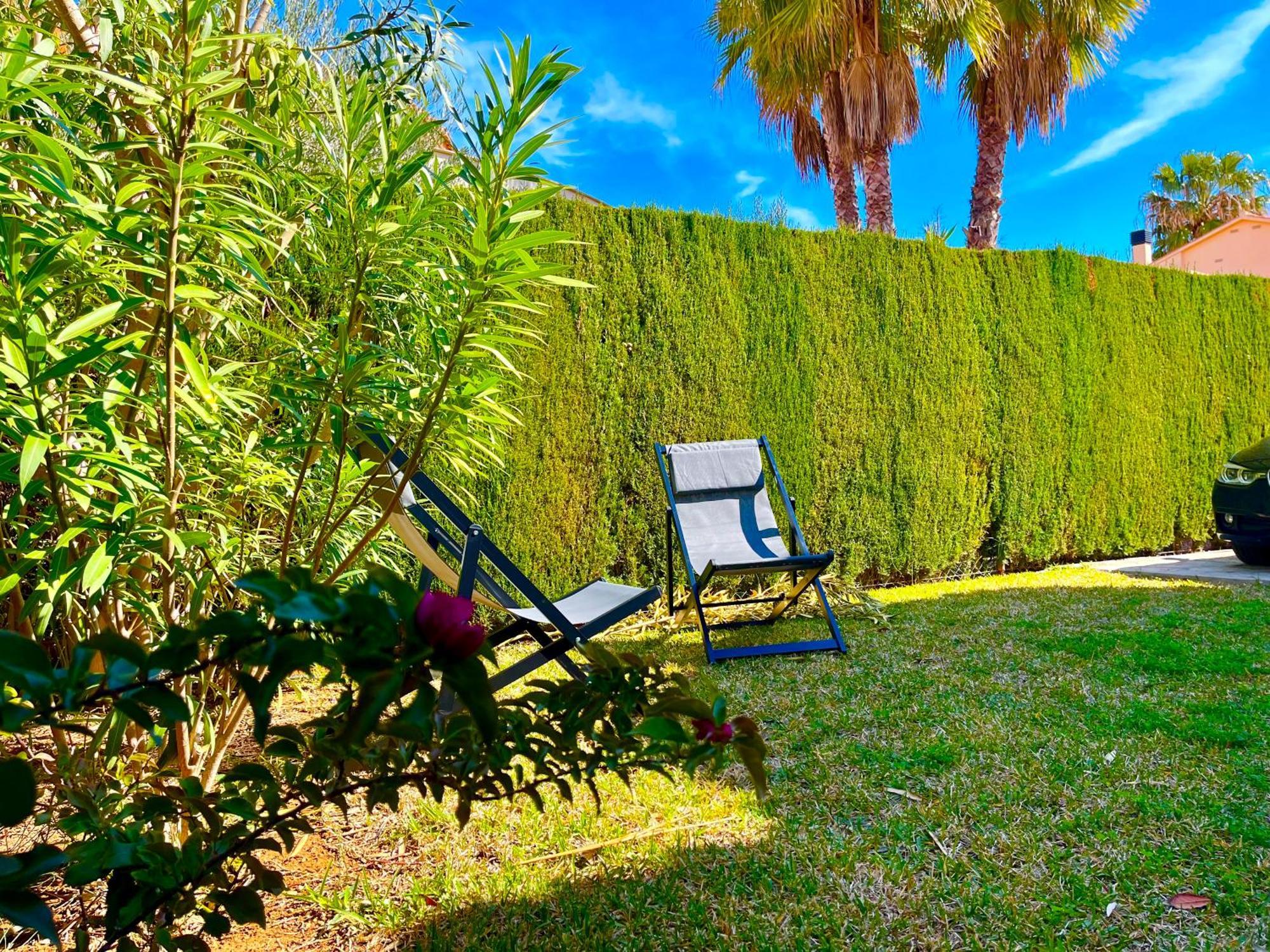 Villa Con Jardin En Oliva Nova Golf A 100M De La Playa Extérieur photo